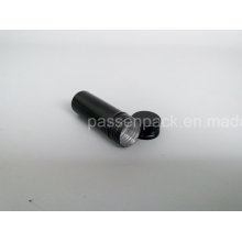 Tubo de aluminio negro con tapa de tornillo para el embalaje de cigarro (PPC-ACT-028)